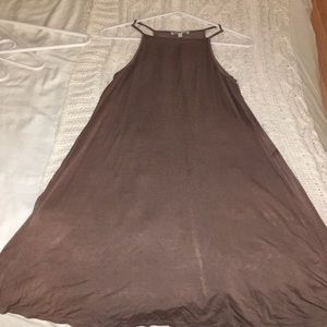 high neck tank dress